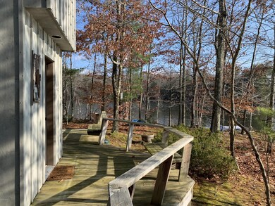 step up onto the large deck