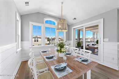 Virtually staged Dining Room