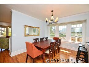 Large formal dining area.
