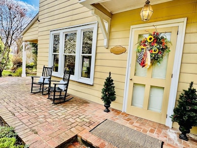 Inviting front porch