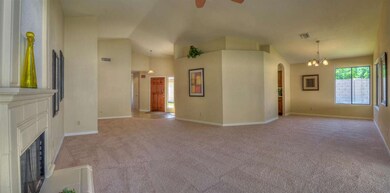 Entrance & Family Room & Dining Area