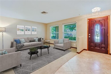 Virtually Staged living room