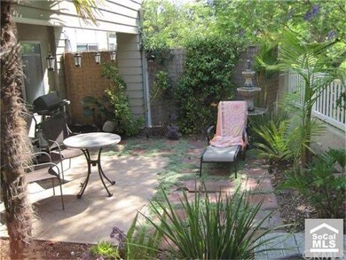 Entertaining backyard.