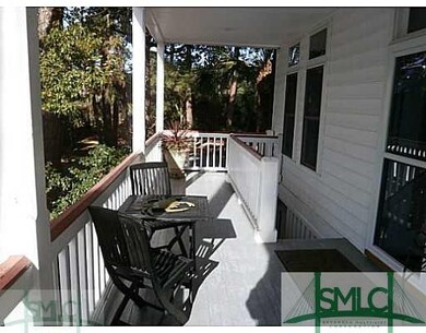 Porch. Side porch....rear stairs head down to gara