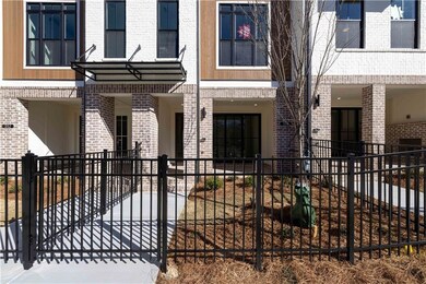 Enter your personal gated fence to the terrace level entry. Front yard has irrigation system and is maintained by the HOA.