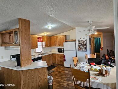 Kitchen with dining area