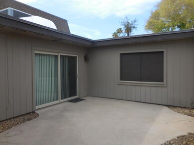 Entrance to your patio from carport