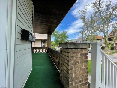 Spacious front porch for your relaxation on this quiet Lakewood street.