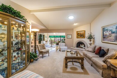 Large Living Room with Fireplace