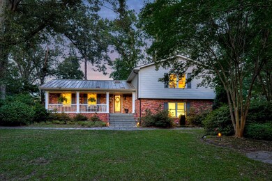 Front View at Twilight