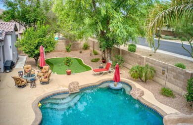 aerial backyard