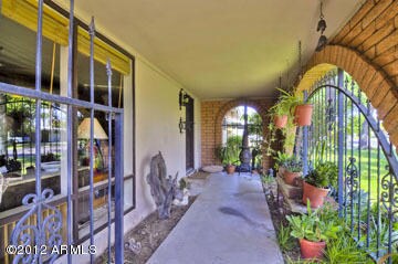 Covered Front Patio