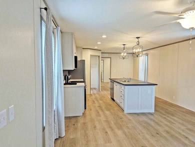 Living Area and Kitchen