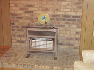 Gas heater in great room