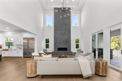 23 feet ceilings in entry and living room