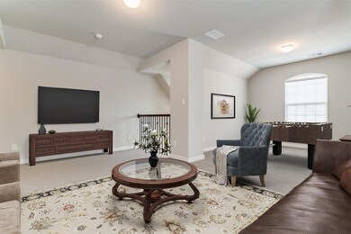 Upstairs Living Room.