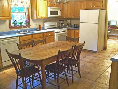Kitchen. The large country kitchen...