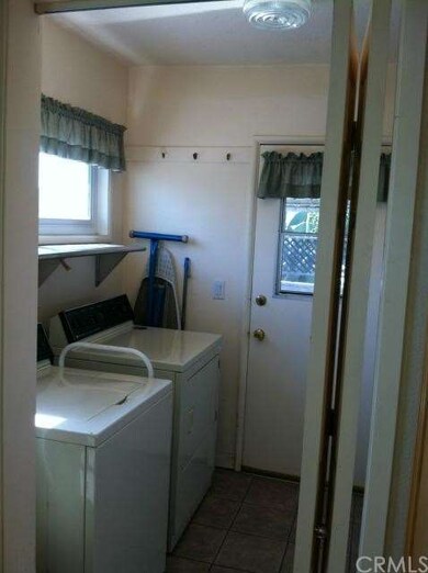 Laundry room.
