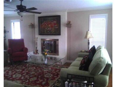Alternate view of living room. Notice the pretty f