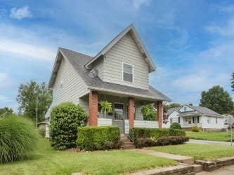View of front of house from Jefferson