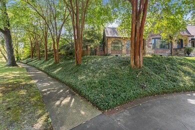 Large corner lot.