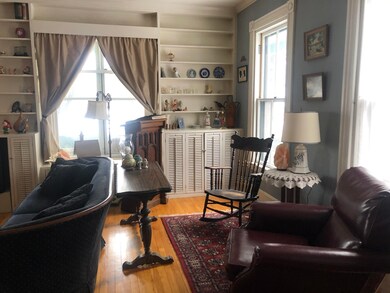 living room built-ins