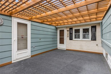 Also a door to the garage from the covered patio