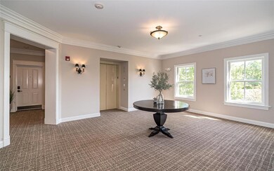 Common area off elevator, in front of unit door