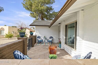 Welcoming front porch.