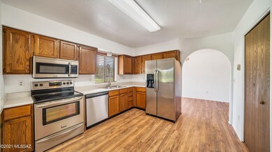 Kitchen with Stainless Steel appliances