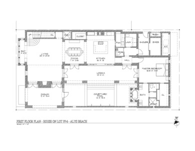 Design study first floor
