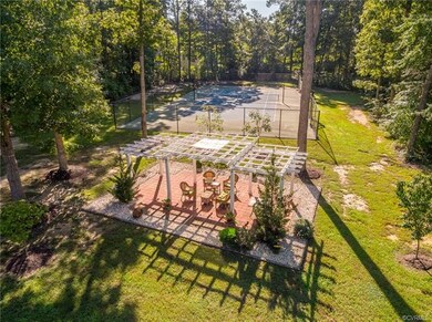 Pergola with Outdoor lighting and fan