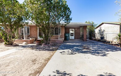 Driveway Up to Carport
