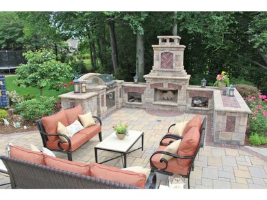 Exterior Back. Outdoor Living Area