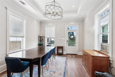 Nataural lighting helps this space glow