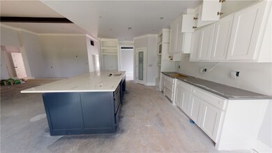huge open kitchen, with breakfast nook