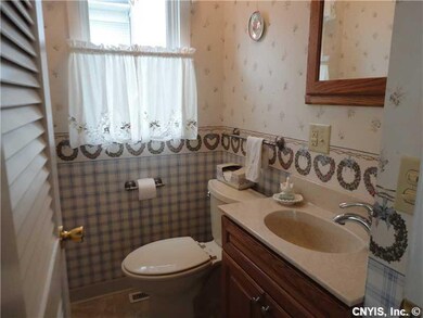 Bathroom. Half bath on first floor