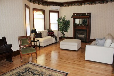 Decorative fireplace, but what a stunning piece.