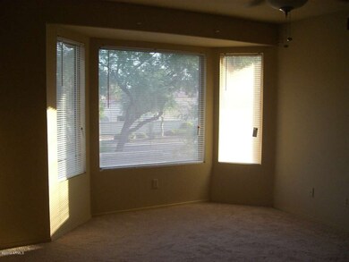 bay window in master bedroom
