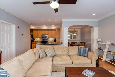 Another view of the open floor plan looking toward