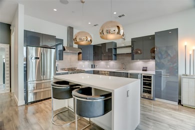 From this angle, you get a great view of the kitch