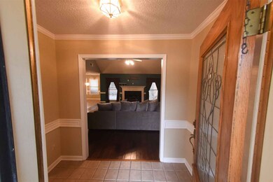 This front entry has a closet to the right for you