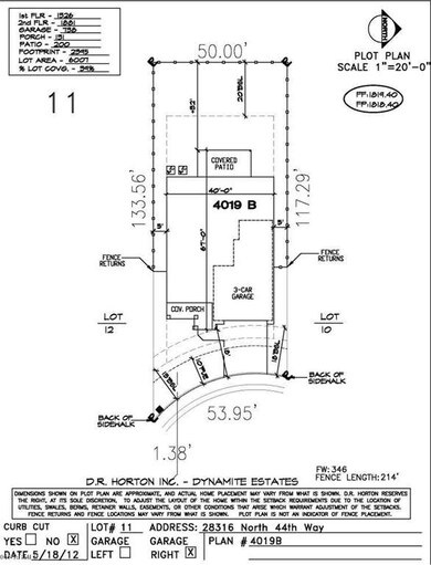 Plot plan