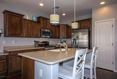 Staggered Raised Panel Cabinets