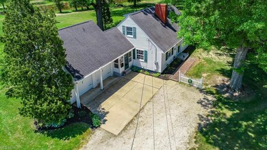 Overhead view of Front Yard