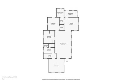 441 N West St, Tipton, IN 46072 - photo 3