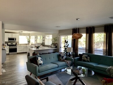 Living room featuring plenty of natural light and