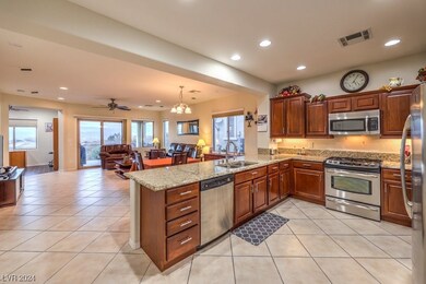 Kitchen boasts Granite Countertops, Upgraded Cabin