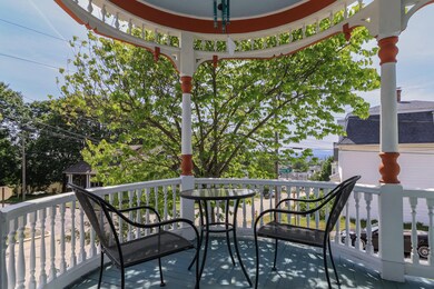 Wraparound porch with a view