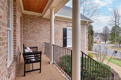 The front porch is the perfect spot for relaxing a